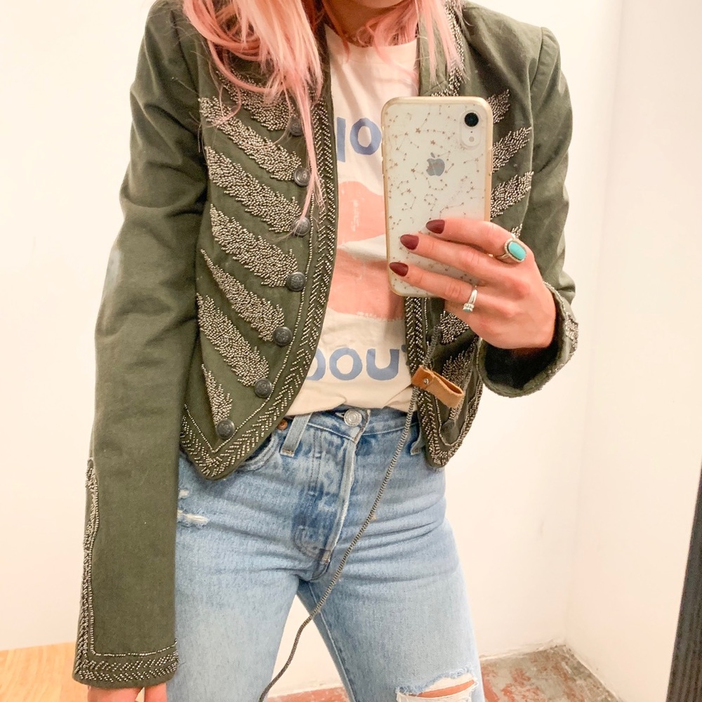 Free People Embroidered jacket - Picture 3 of 4